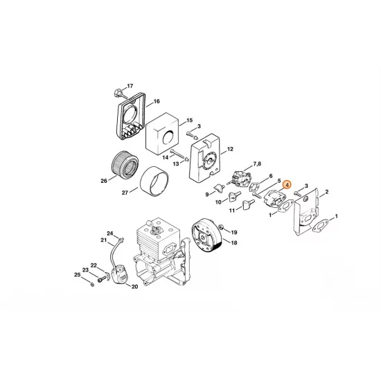 STIHL  Kołnierz 4203 120 2200
